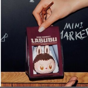 Pop Mart Mini Market/Wacky Market Labubu Pinch Pendant - Onigiri